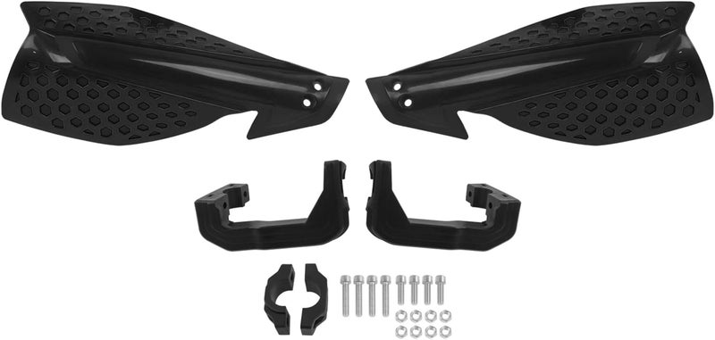 HAONEL Universal Dirt Bike Handguards 7/8" 22mm Plastic Motorcycle Handlebar Lever Hand Protector Accessories for Off-Road Motocross Enduro ATV Pit Bike(Black) - Image 4